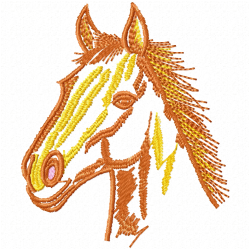 Horses Embroidery Design 5 Horses Embroidery Design 5